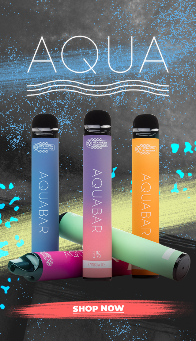 AquaBar Disposable Vape Device 2800 Puff