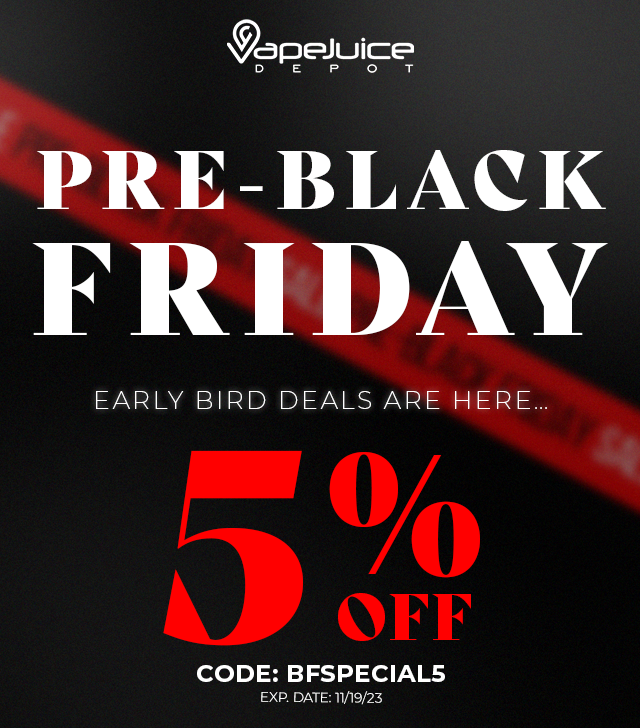 Pre-Black Friday! Early bird deals are here... 5%Off Sitewide