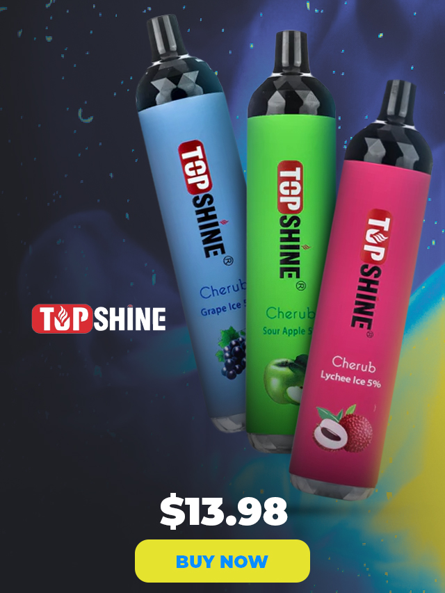 TopShine Cherub Disposable 4500 Puffs