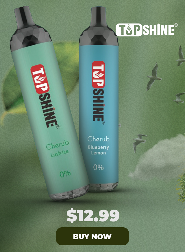 TopShine Cherub Zero Nicotine Disposable