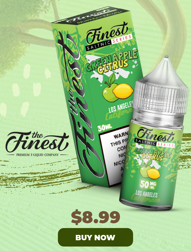 Green Apple Citrus Finest SaltNic Series 30ml