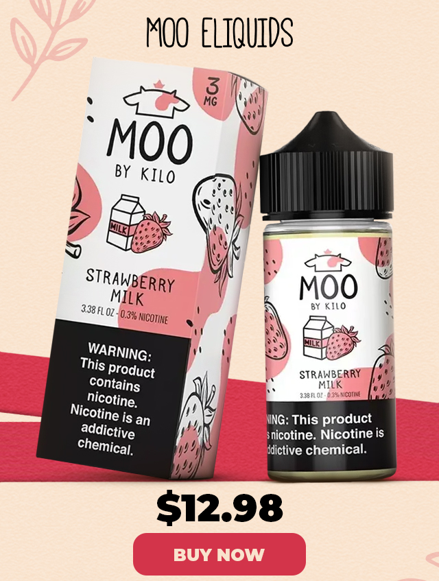 Strawberry Milk Moo eLiquids 100ml