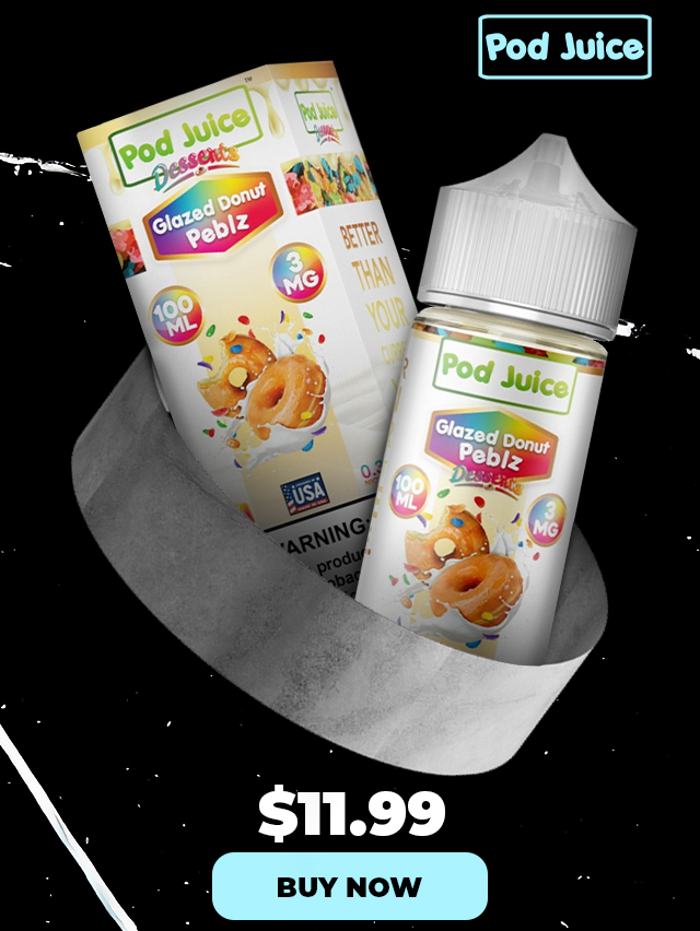 Glazed Donut Peblz Pod Juice TFN 100ml