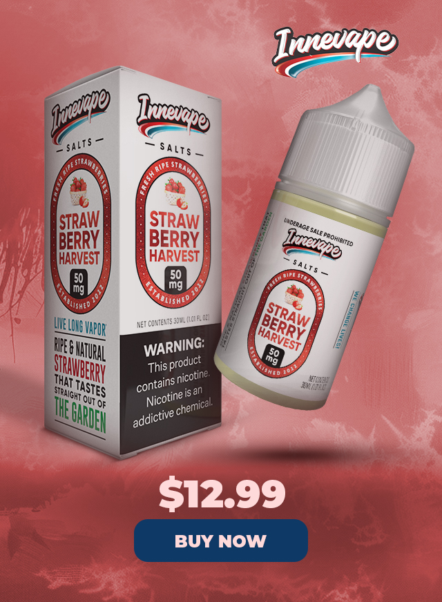 Strawberry Harvest Innevape Salts 30ml