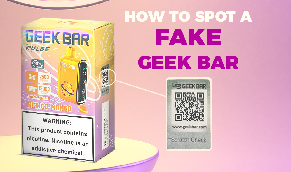 Geekbar’s Battle Against Counterfeits: A Press Release