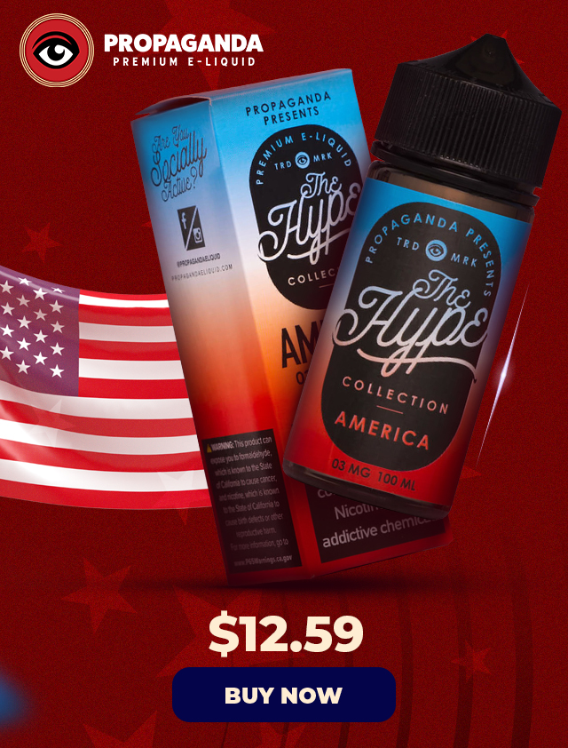 AMERICA Propaganda The Hype eLiquid 100ml