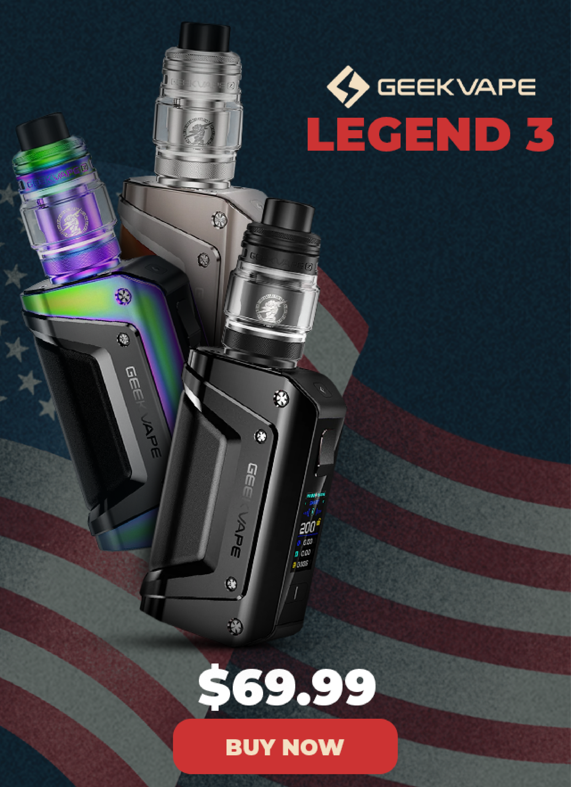 GeekVape Aegis Legend 3 Kit (L200)