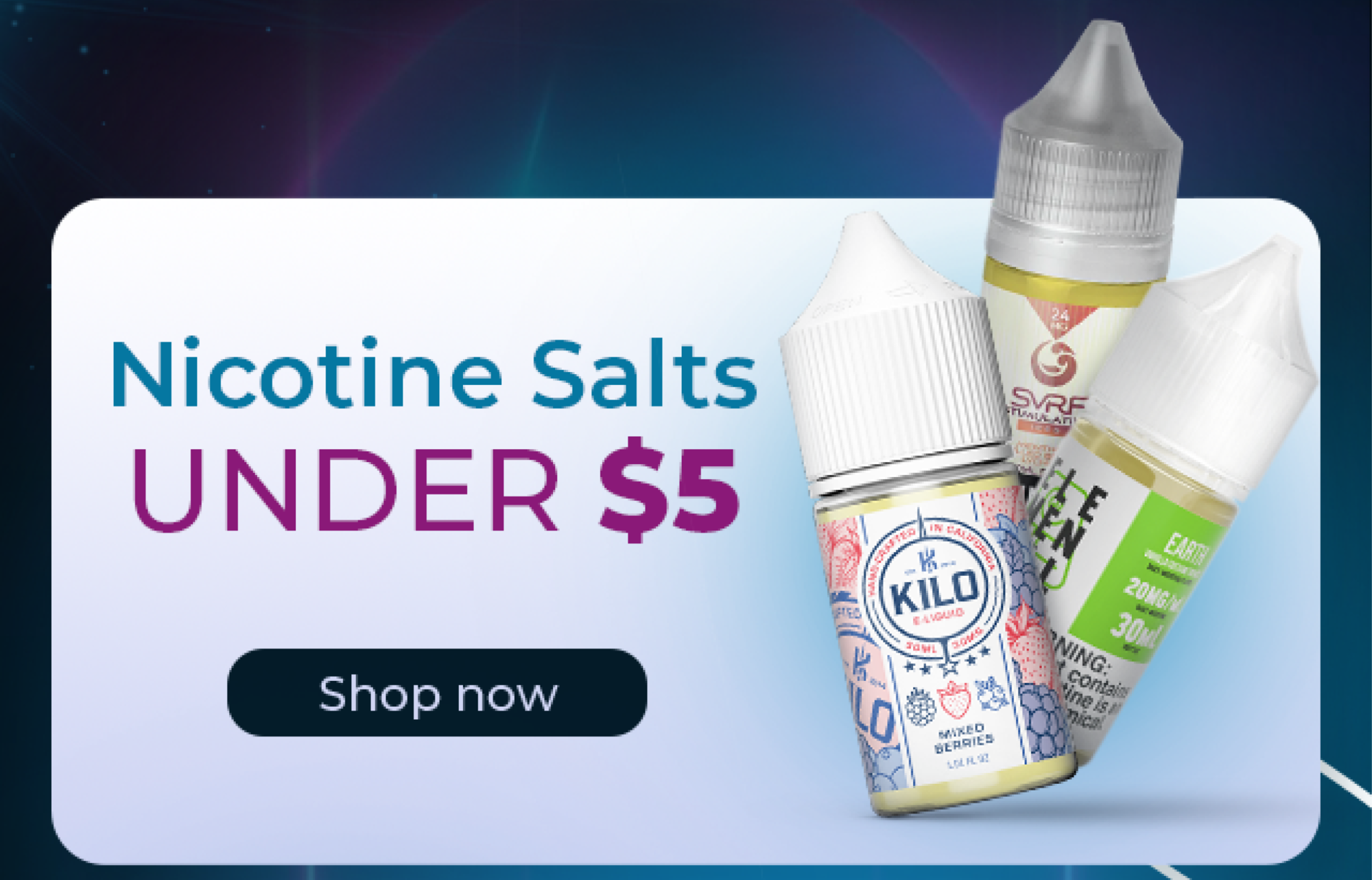 Nicotine Salts Under $5