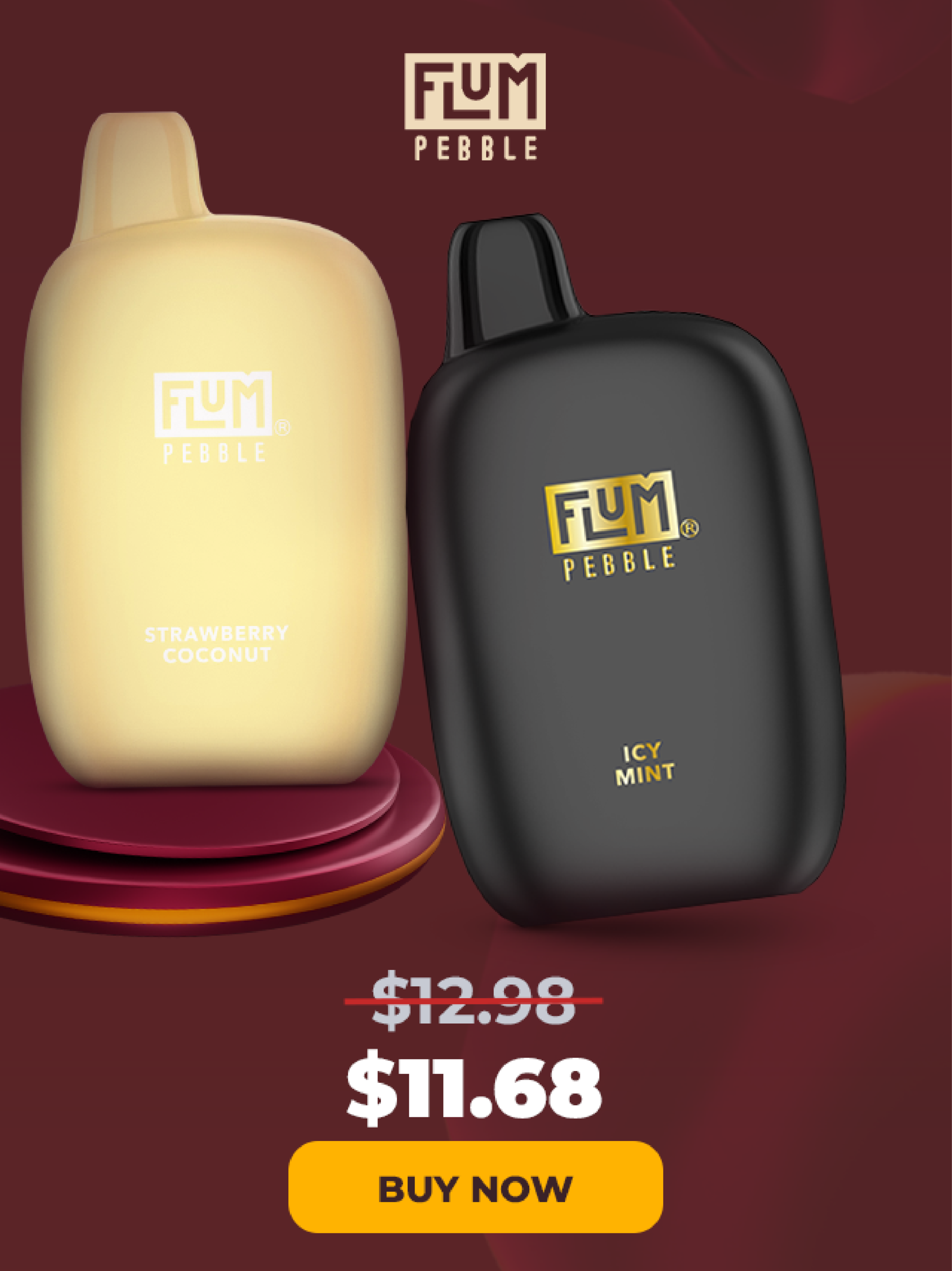 Flum Pebble 6000 Disposable