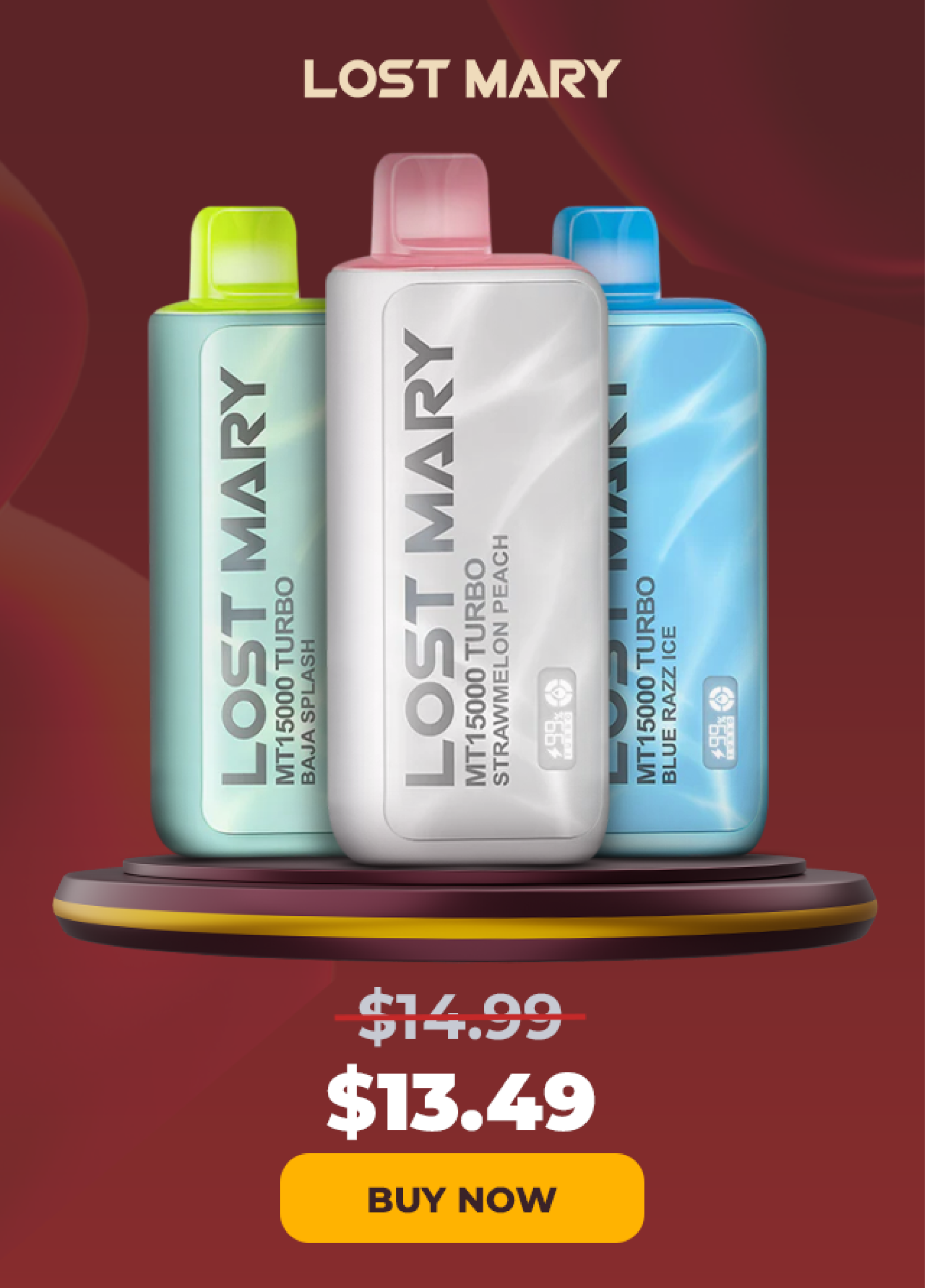 Lost Mary MT15000 Turbo 20mg Disposable